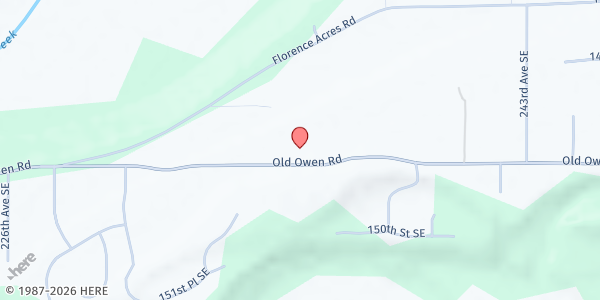 Map showing BAIT-UL-EHSAN Food Pantry at 23515 Old Owen Road, Monroe, WA