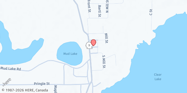 Map showing Clear Lake Food Bank - Mount Vernon at 2159-23623 Cherry St, Mount Vernon, WA