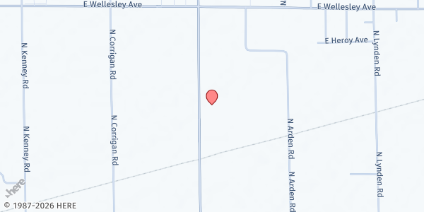 Map showing Otis Orchards Food Pantry - Food Distribution Center at 4308 N Harvard Rd, Otis Orchards, WA