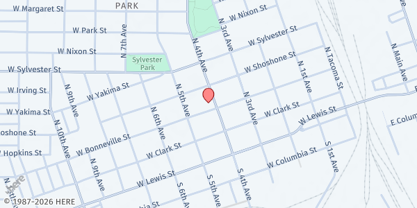 Map showing Salvation Army - Mid Columbia at 310 N 4th Ave, Pasco, WA