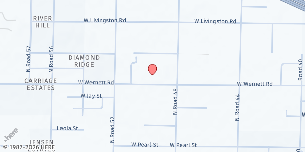 Map showing The First Baptist Church of Riverview - Food Distribution Center at 4921 W Wernett Rd, Pasco, WA