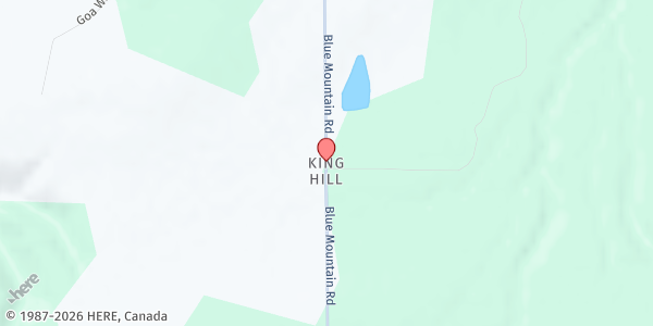 Map showing Port Angeles Food Bank - Blue Mountain RV Park at Blue Mountain RV Park, Port Angeles, WA