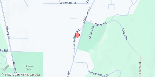 Map showing Tri-Area Food Bank at 760 Chimacum Road, Port Hadlock-Irondale, WA