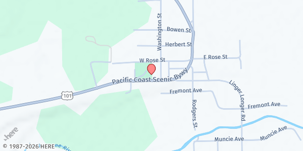 Map showing Quilcene Community Center at Quilcene Community Center 294952 Hwy 101, Quilcene, WA