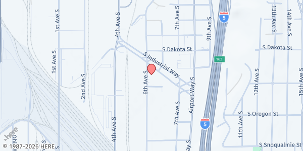 Map showing Recovery Cafe (SODO) at 4202 6th Ave S, Seattle, WA