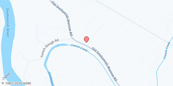 Map showing NTEMC at 11201 Old Snohomish Monroe Road, Snohomish, WA