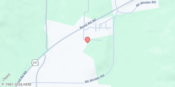 Map showing Sharenet Food Bank at 26061 United Rd NE, Striebels Corner, WA
