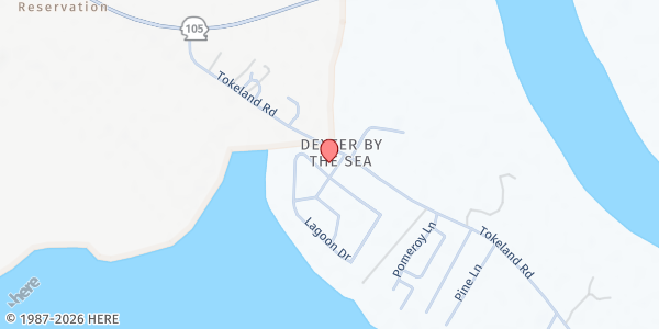 Map showing Shoalwater Bay Food Bank - Tokeland at 2373 Tokeland Rd, Tokeland, WA