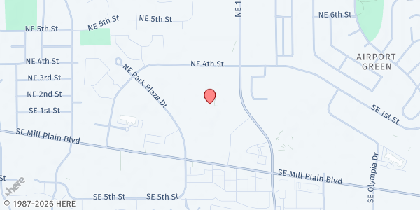 Map showing NEXT at 120 NE 136th Ave., Vancouver, WA