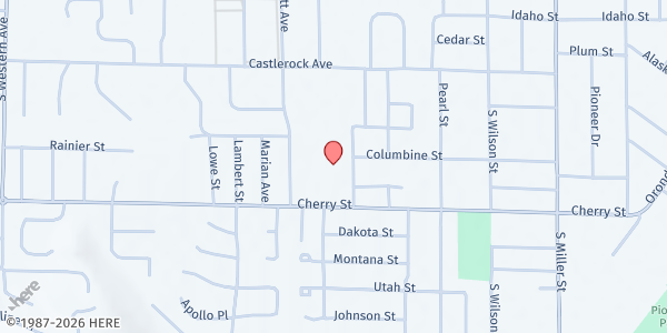 Map showing St Joseph's Catholic Church - Wenatchee at 600 St Joseph's Pl, Wenatchee, WA