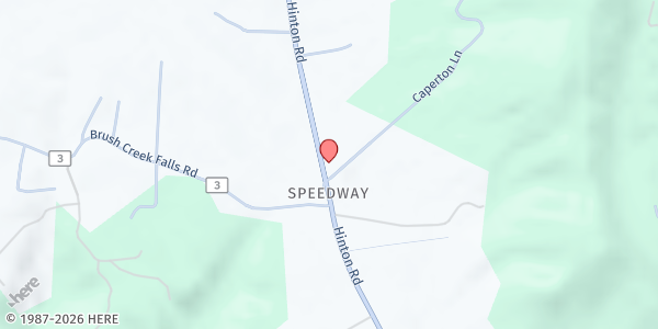 Map showing HELPFUL HARVEST at 3070 HINTON ROAD, ATHENS, WV