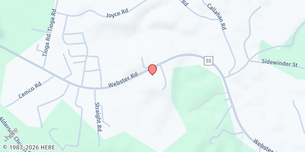 Map showing Bright Horizons - Craigsville at 16910 W Webster Rd, Craigsville, WV