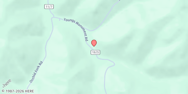 Map showing Dille Church of the Nazarene Food Pantry at 3542 Youngs Monument Rd., Dille, WV