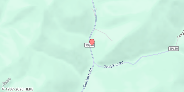 Map showing Lifeline Ministries-Little Birch at 6461 OLD TURNPIKE RD, LITTLE BIRCH, WV