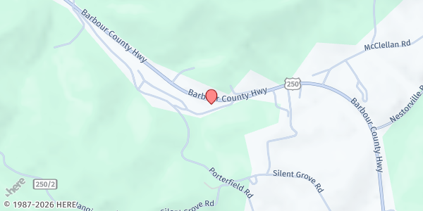 Map showing BLESS THIS FOOD INC - Philippi at 15227 BARBOUR COUNTY HWY, PHILIPPI, WV