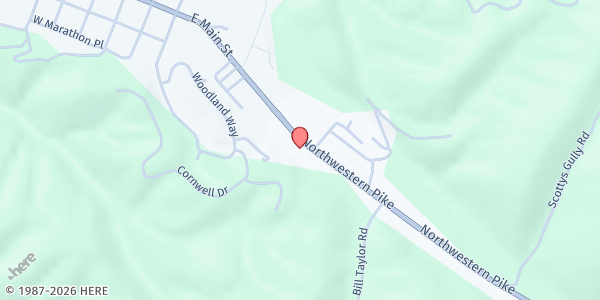 Map showing Eastern WV Community Action Agency - Romney at 500 E Main St # A, Romney, WV