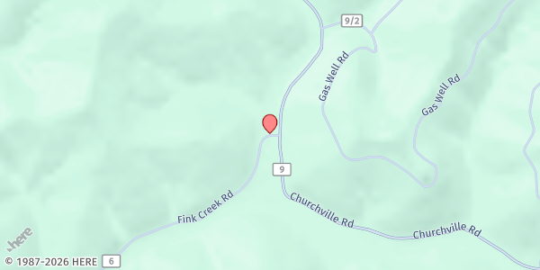 Map showing Midway Food Pantry at 40 Fink Rd., Vadis, WV