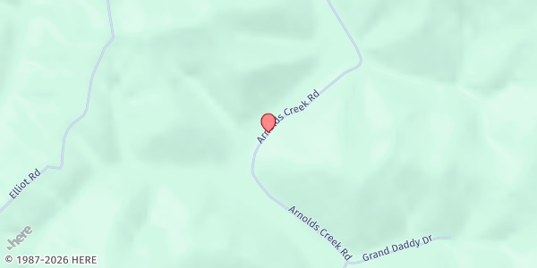 Map showing Feed My Lambs at 2237 Central Station Rd., West Union, WV