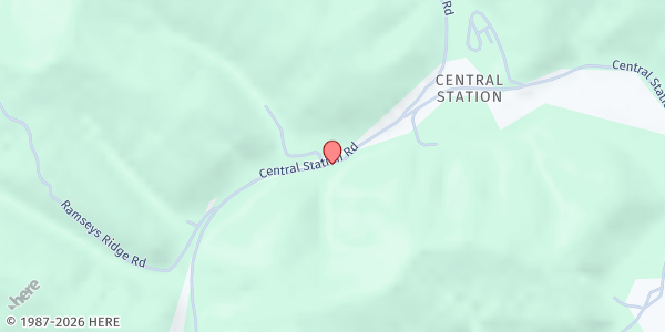 Map showing FEED MY LAMBS - West Union Distribution Center at 2237 CENTRAL STATION RD, WEST UNION, WV