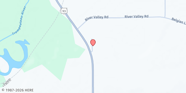 Map showing Arcadia Community Pantry at N 29280, Arcadia, WI