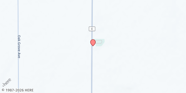 Map showing Saint Paul Lutheran Church At Green Grove (LCMS) at N13520 County Rd E, Colby, WI