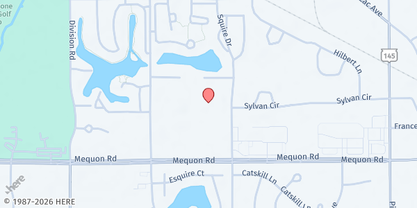 Map showing Life Church - Germantown Campus at W164N11325 Squire Dr, Germantown, WI