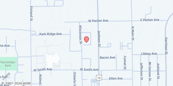 Map showing Ami Tri-county - Oshkosh Food Pantry at 2551 Jackson St, Oshkosh, WI