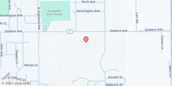 Map showing Plymouth Food Pantry at 2225 Eastern Ave, Plymouth, WI