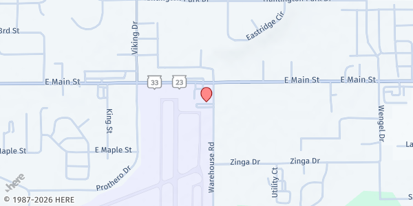 Map showing Reedsburg VFW at 200 Veterans Drive, Reedsburg, WI