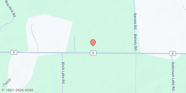 Map showing Cocke County Food Pantry Distribution at Cocke County Food Pantry Distribution, Solon Springs, WI