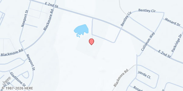 Map showing Highland Park Community Church at 5725 Highland Dr, Casper, WY