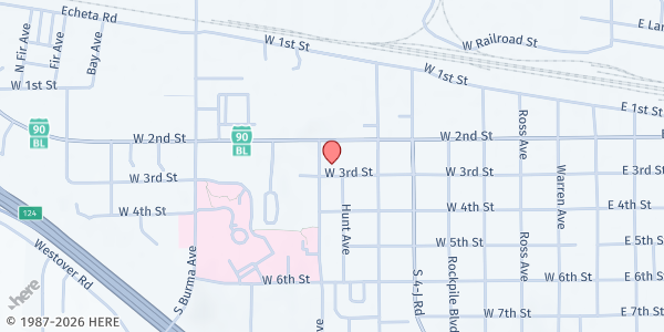 Map showing Salvation Army Service Extension Gillette at 209 Stocktrail Ave, Gillette, WY