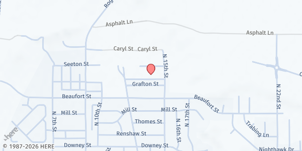Map showing Snowy Range Evangelical Free Church at 2552 N 15th St, Laramie, WY