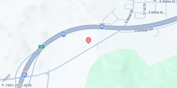 Map showing Church of Christ at 369 US-14, Sundance, WY