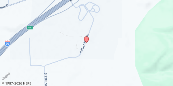 Map showing Road & Bridge Shop at Road & Bridge Shop, Sundance, WY