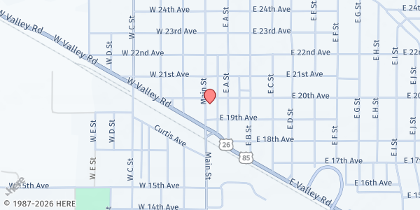 Map showing WYO HELP Food Pantry - Torrington at 1933 Main St, Torrington, WY